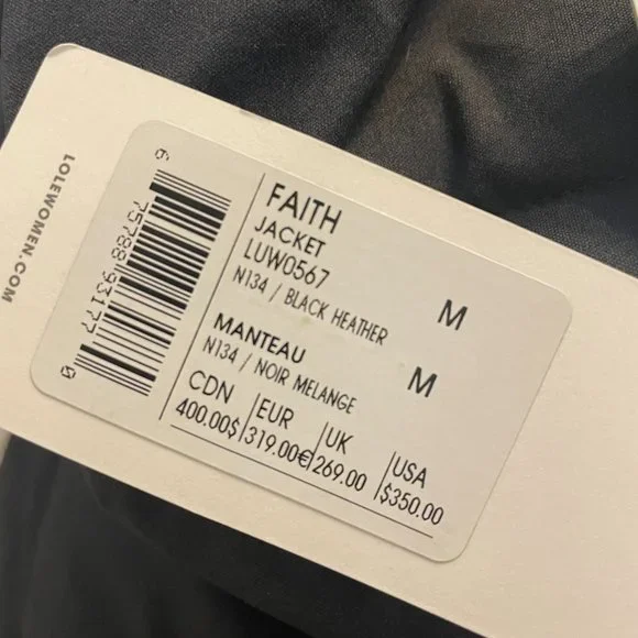 Lole Faith Jacket - black heather - Picture 3 of 4